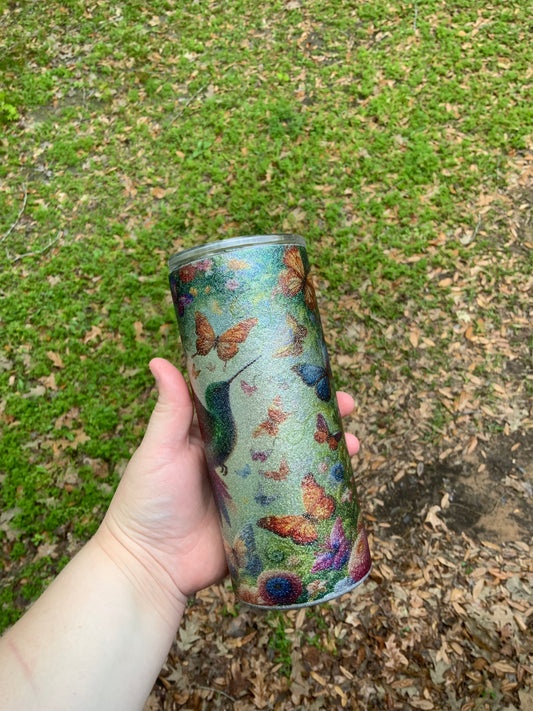15oz Hummingbird Sublimated Tumbler