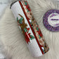 Western Christmas Cake 20oz Sublimated Tumbler