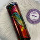 Hummingbird Stained Glass Sublimated 20oz Tumbler
