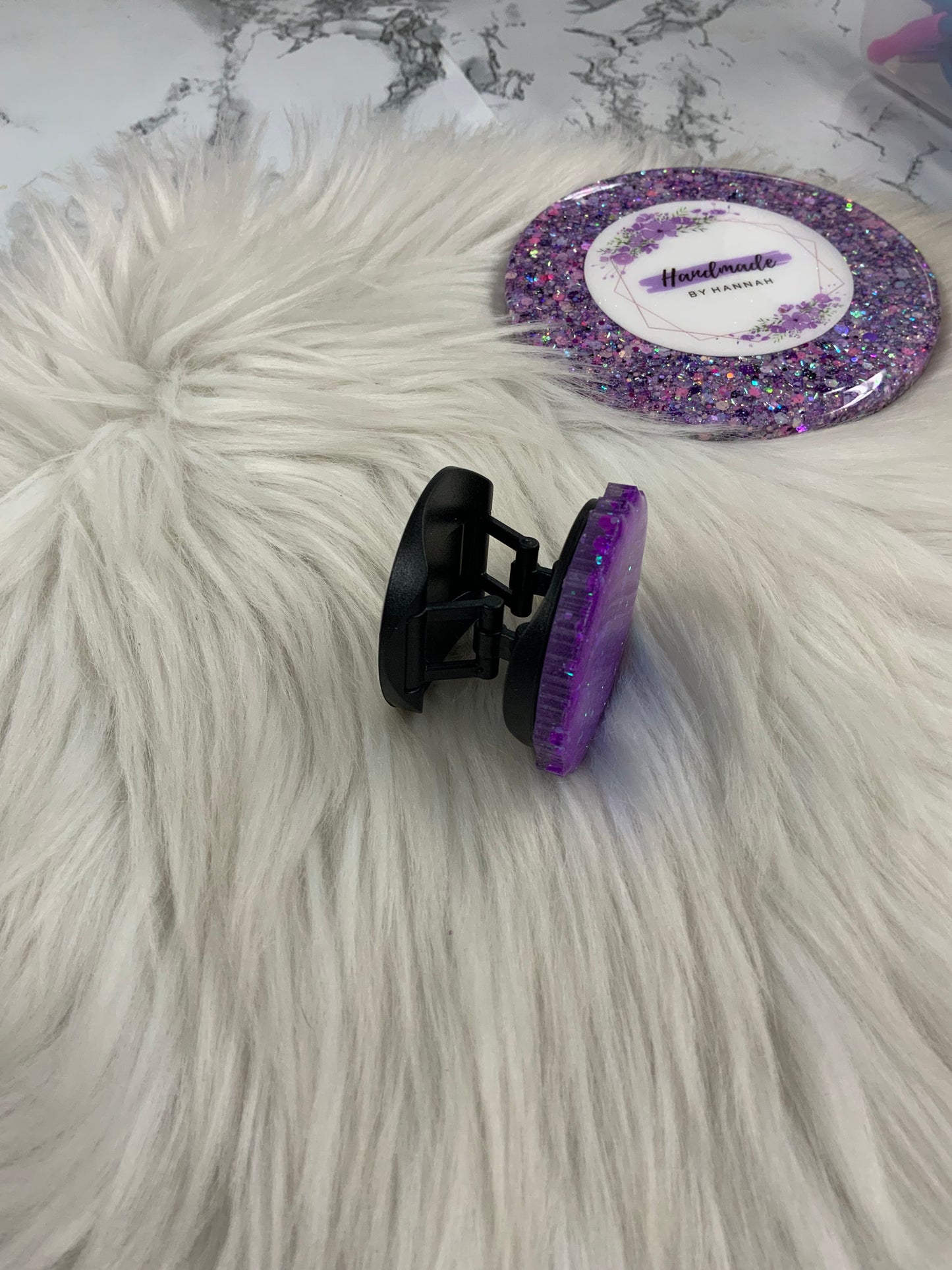 Purple Phone Grip