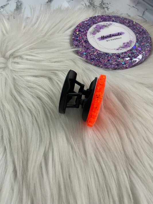 Orange Phone Grip