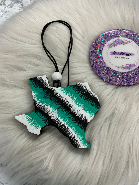 Texas Car Freshie | Scent: Black Frost | No Glitter