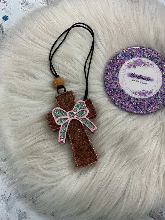 Cross Car Freshie | Scent: Snack Cake