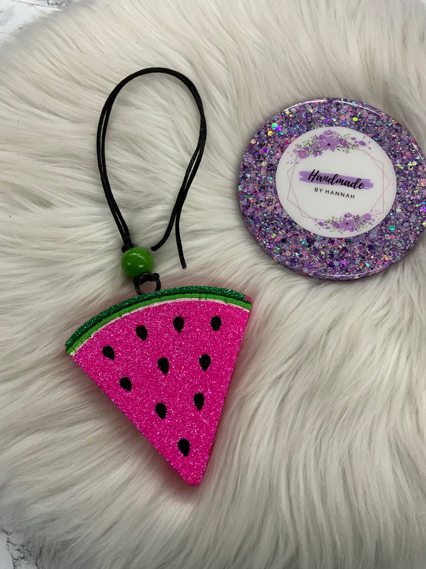 Watermelon Car Freshie | Scent: Love Spell