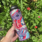 Red, White & Blue 18oz Dual Flip Tumbler
