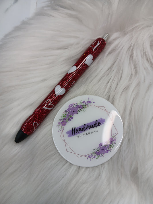 Hearts Refillable Pen