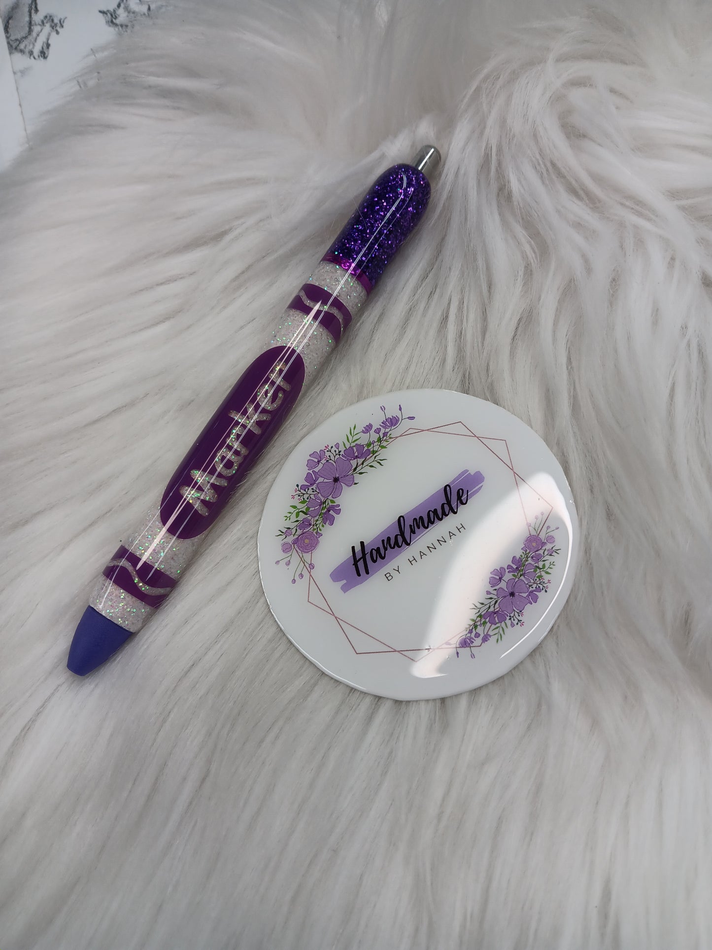 Purple Marker Refillable Pen