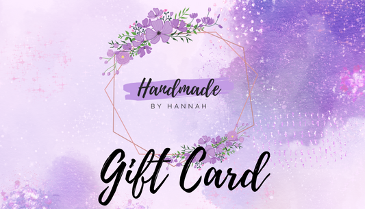 Handmade by Hannah Gift Card